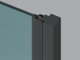Ravak COSD1 80, lesk+transparent