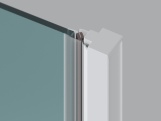 Ravak COSD1 80, lesk+transparent