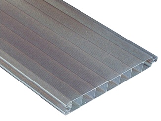 Polyvinylchlorid (PVC) –  Guttagliss PANEEL bronz 200 x 2500 mm
