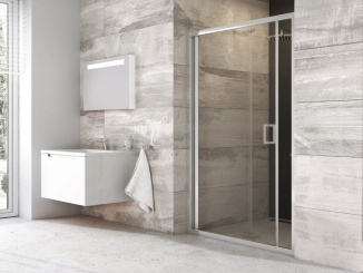 Sprchové dveře –  Ravak BLDZ2 80, lesk+transparent